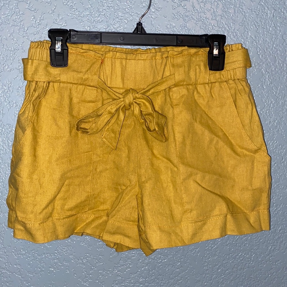 Indigo Rein linen shorts